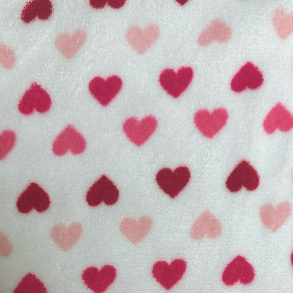 Pillow Talk Hearts Fleece Pajama Bottoms, Size XL, MSRP $25 - Picture 4 of 5